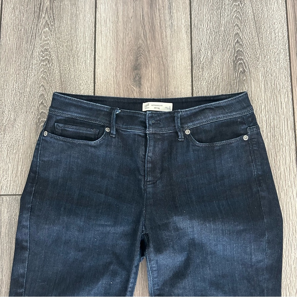 J. Jill Dark denim  Blue Ankle Jeans - Picture 3 of 10